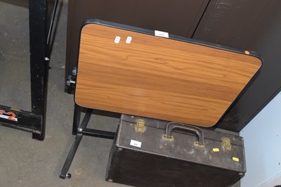 Lot 805 - A folding over the bed table