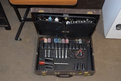Lot 806 - A case of various socket drivers and other tools