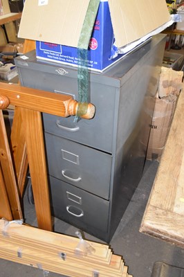 Lot 826 - A filing cabinet