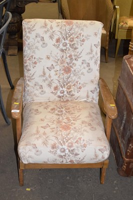 Lot 849 - A vintage armchair
