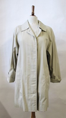 Lot 144 - A Burberry's single breast trench coat, size 10R