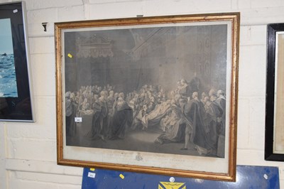 Lot 869 - Engraving The Death of the Earl of Chatham