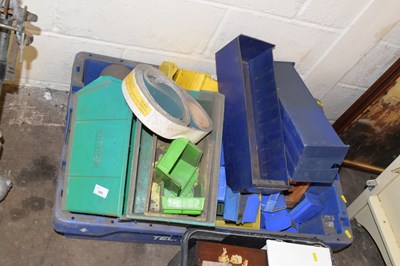 Lot 885 - Box of various workshop tidy bins