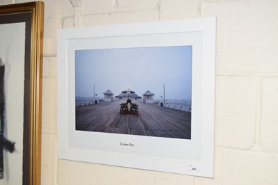 Lot 888 - Coloured photographic print of Cromer Pier