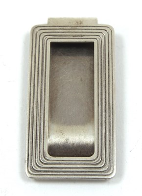 Lot 88 - A Dunhill 925 stamped money clip, 5.5 x 2.5cm