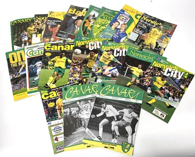 Lot 338 - Norwich City FC: Programmes 1970s Onwards v Chelsea Cup Semi-Final Dec 1972