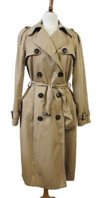 Lot 134 - An Autograph double breasted trench coat, size 12