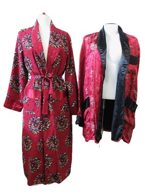 Lot 307 - Two dressing gowns, including a full length...