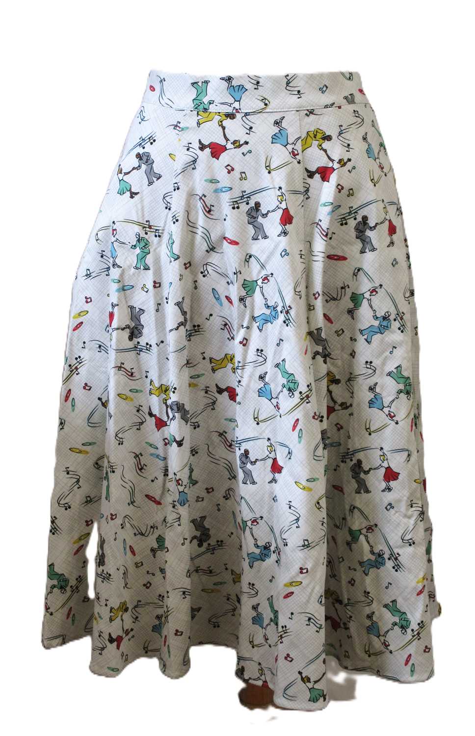 Lot 82 - A 1950's style swing skirt by Collectif, size...
