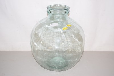 Lot 2 - A clear glass terrarium