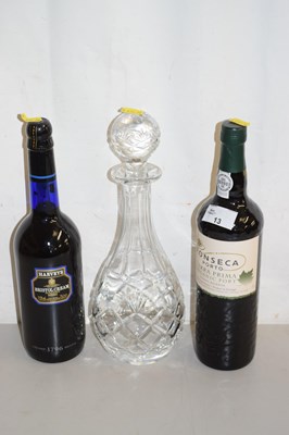 Lot 13 - 1 bt Fonseca Reserve Port; 1 Cut Glass Crystal...