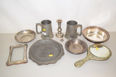 Lot 53 - Mixed Lot: A silver mounted photograph frame...