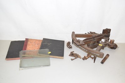Lot 70 - A wooden sextant requiring repair, unsigned...