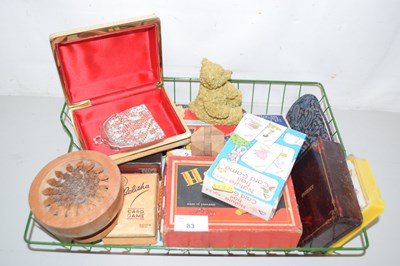 Lot 83 - Mixed Lot: Various playing cards, games etc