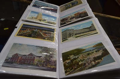 Lot 91 - Two albums of American postcards