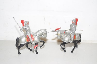 Lot 126 - Two painted die cast soldiers
