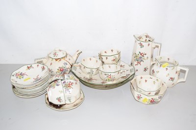 Lot 161 - Quantity of Royal Doulton Old Leeds Spray tea...