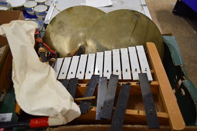 Lot 207 - MIXED LOT COMPRISING NOVELTY BAGPIPES,...