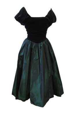 Lot 60 - Laura Ashley: a 1980's evening gown, with...