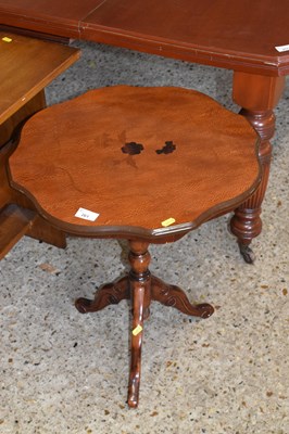 Lot 261 - An inlaid Italian style wine table