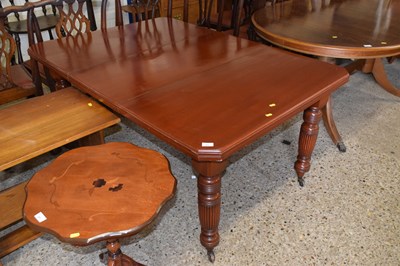 Lot 262 - A late Victorian stained walnut extending...