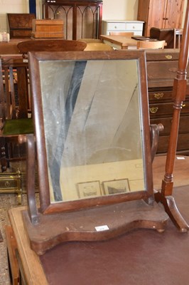 Lot 279 - A late Victorian dressing table mirror