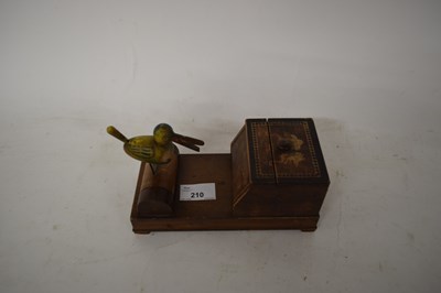 Lot 210 - NOVELTY PECKING BIRD CIGARETTE DISPENSER