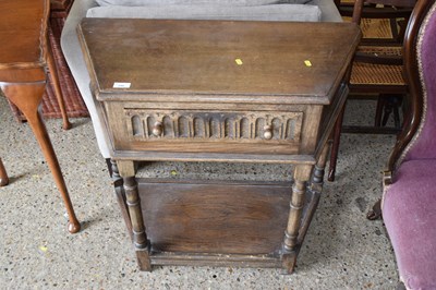 Lot 288 - An oak Jacobean Revival hall table