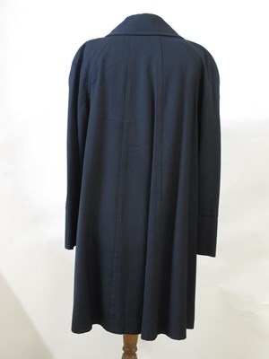 Lot 63 - Karl Lagerfeld: a navy double breast 3/4...