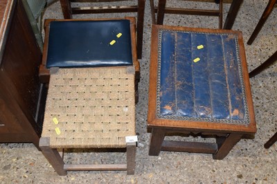Lot 325 - A group of three various footstools