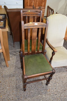 Lot 337 - Pair of early 20th Century dining chairs