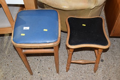 Lot 341 - Two kitchen stools