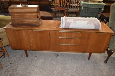 Lot 342 - A vintage mid Century teak sideboard, likely G-...