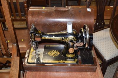 Lot 348 - A Singer sewing machine