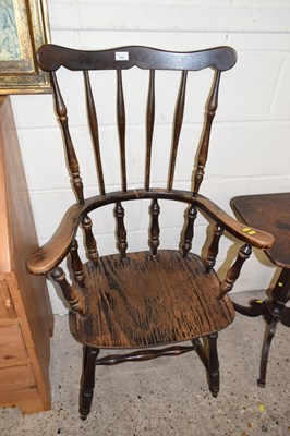 Lot 226 - 20th Century stick back carver chair