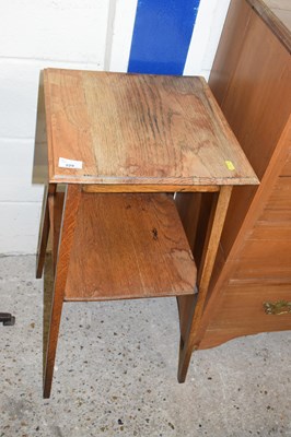 Lot 229 - Early 20th Century oak lamp table
