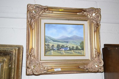 Lot 247 - Iris Montgomery, study of an upland harvest...