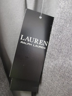 Lot 72 - Ralph Lauren: a grey wool single button loose...