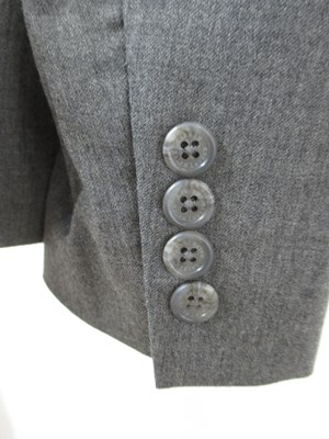 Lot 72 - Ralph Lauren: a grey wool single button loose...