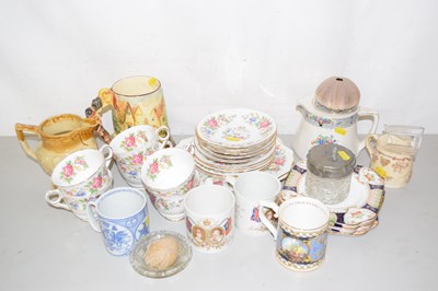 Lot 515 - Mixed Lot: Royal Stafford tea wares, a musical...
