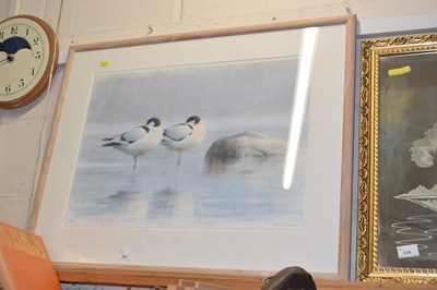 Lot 531 - A limited edition print of Avocets