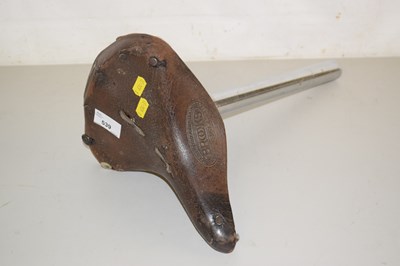 Lot 539 - A vintage Brooks bicycle saddle