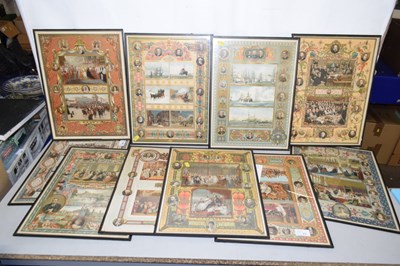 Lot 551 - A group of coloured prints from The London...