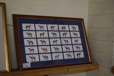Lot 231 - SET OF REPRODUCTION PLAYERS CIGARETTE CARDS...