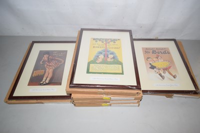 Lot 573 - Group of reproduction framed Custard...