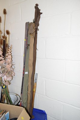 Lot 577 - A group of vintage fishing rods