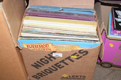 Lot 581 - Box of assorted records