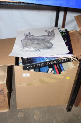 Lot 583 - One box of assorted books