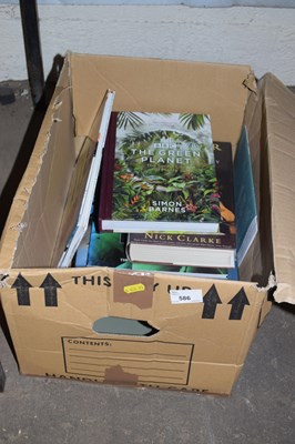 Lot 586 - One box of assorted books
