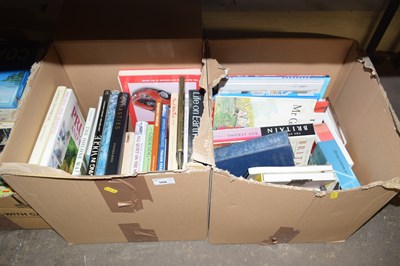 Lot 588 - Two boxes of mixed books